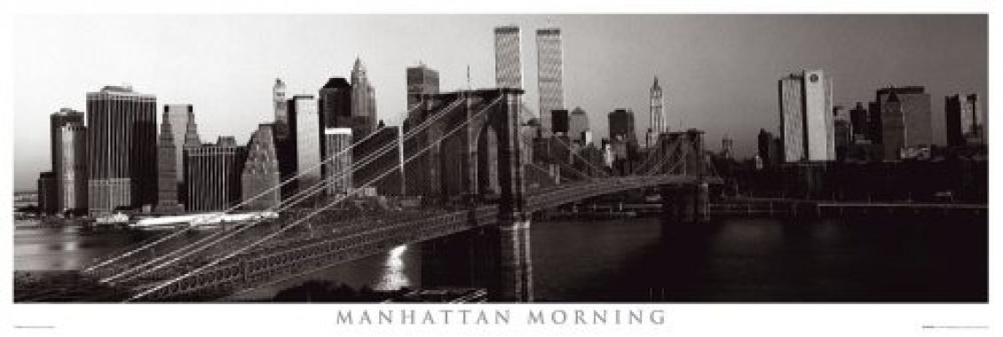 Нью Йорк, Манхетен утром